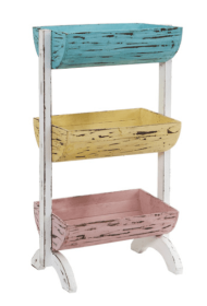 23â€ Three Shelf Farmhouse Multipurpose Stand/Planter