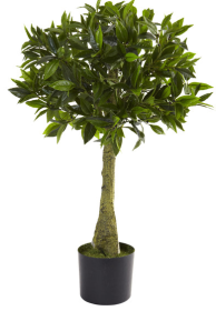3' Bay Leaf Topiary UV Resistant (Indoor/Outdoor)