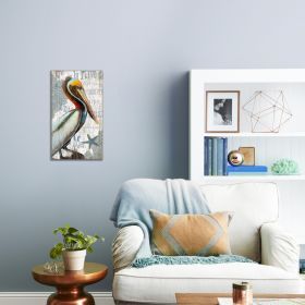 Colorful Pelican XL Wall DÃ©cor