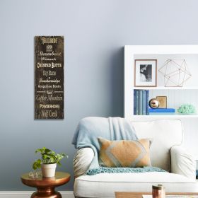 Popular Ski Resorts XL Wall DÃ©cor