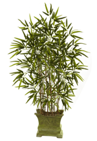 45â€ Bamboo Tree w/Decorative Planter