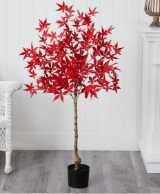 4â€™ Autumn Maple Artificial Fall Tree