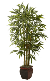 5.5â€™ Bamboo w/Decorative Planter
