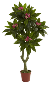 5' Plumeria Tree UV Resistant (Indoor/Outdoor)