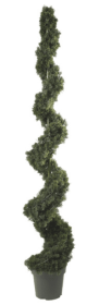 6' Cedar Spiral Silk Tree (In-door/Out-door)