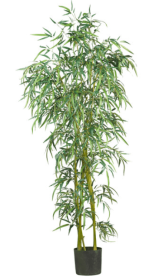 6'  Fancy Style Slim Bamboo Silk Tree