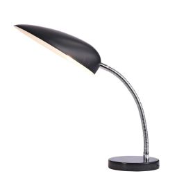 Filippa Table Lamp - Round Marble Base black